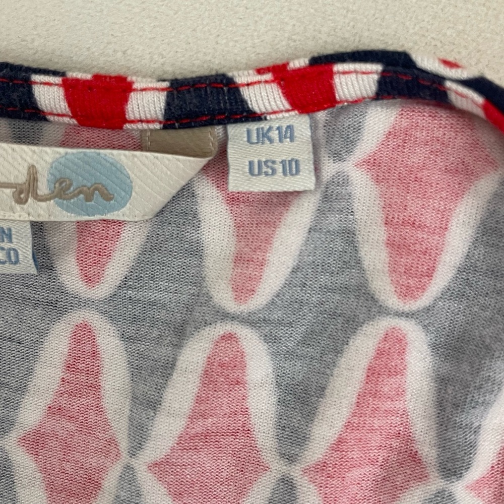 Boden Patterned Top - image 2